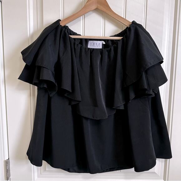 Mlm women’s blouse‎ small black date night - Picture 2 of 8